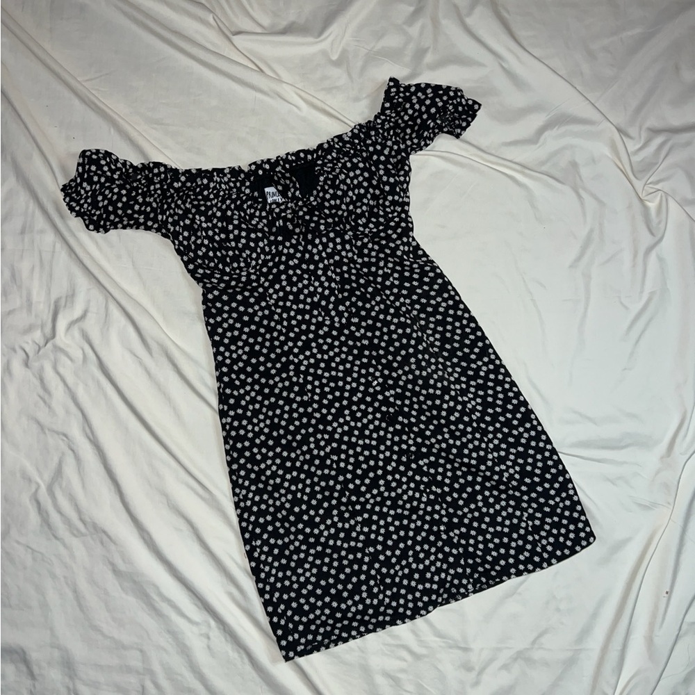 Princess Polly Women's Black and White Dress